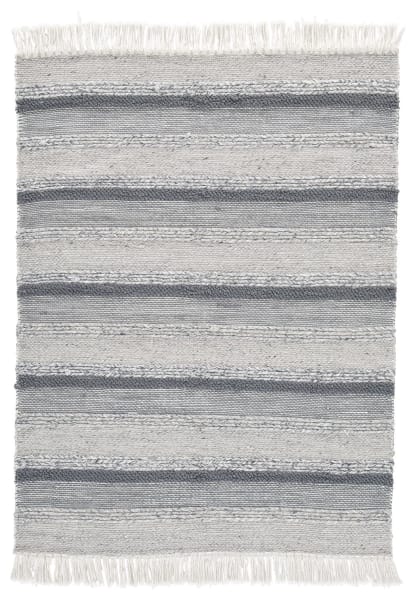 Derya - White/Blue/Gray - Large Rug