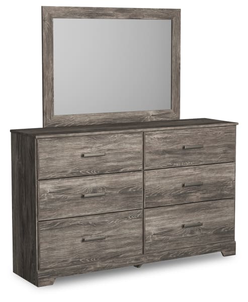 Ralinksi - Dresser, Mirror - Gray