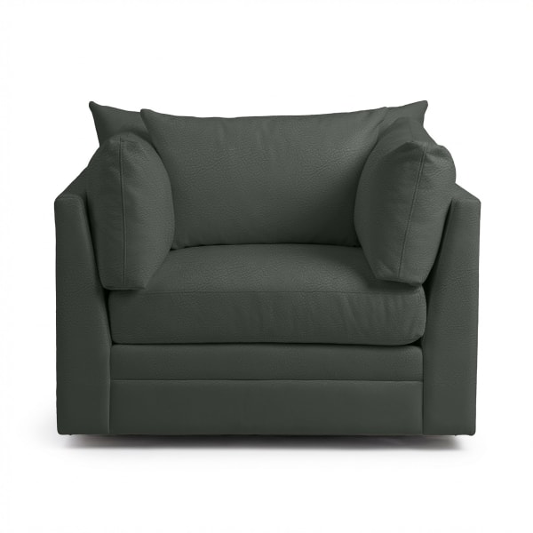 Audrey - Swivel Chair - Hunter Green