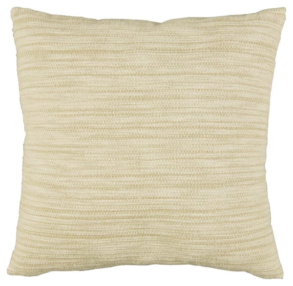 Budrey - Tan / White - Pillow (Set of 4)
