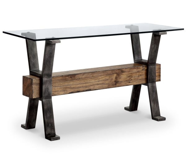 Sawyer - Rectangular Sofa Table - Toasted Nutmeg