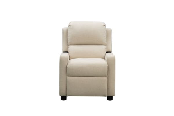 Jamie - Children's Recliner, Push Thru The Arm - Beige