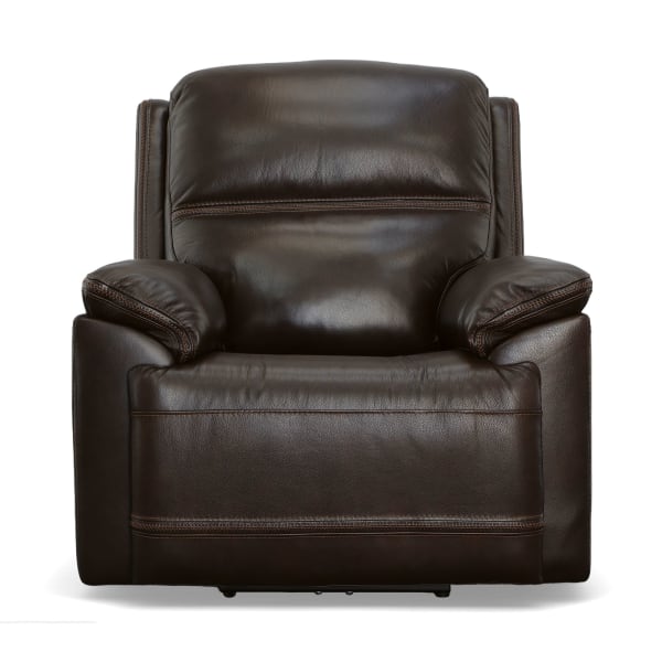 Jackson - Power Recliner With Power Headrest - Dark Brown