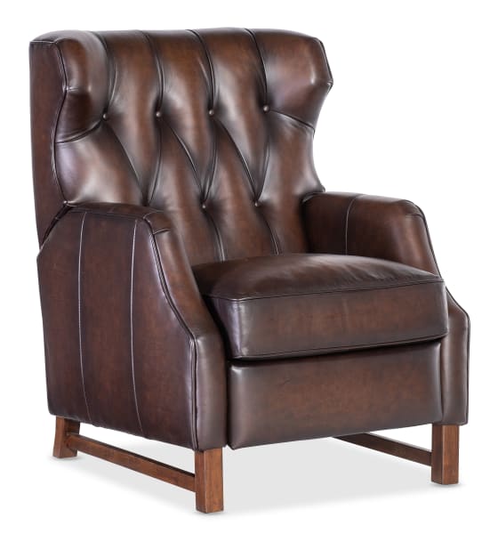 RC - Henderson Press Back Recliner - Brown