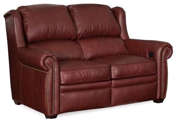 Discovery - Loveseat, Left & Right Full Recline, With Articulating Headrest - Dark Brown
