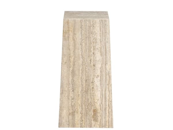 Avaline - Rollier Small Spot Table - Light Brown