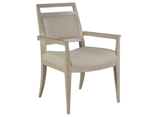 Cohesion Program - Nico Upholstered Arm Chair - Dark Gray