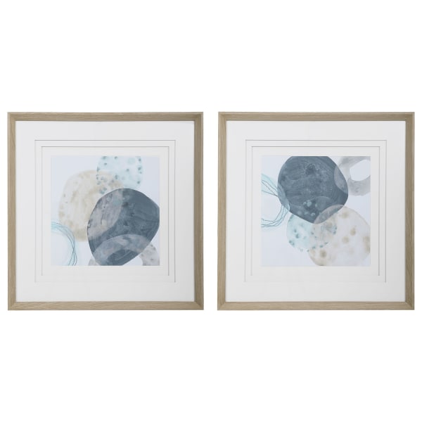 Circlet - Modern Prints (Set of 2) - Blue