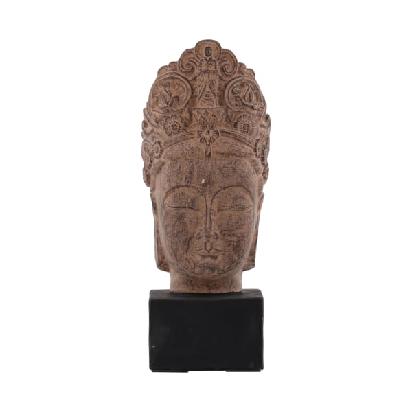 Hindu - Goddess Head - Light Brown