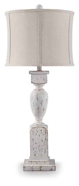 Madsbrook - Antique White - Poly Table Lamp