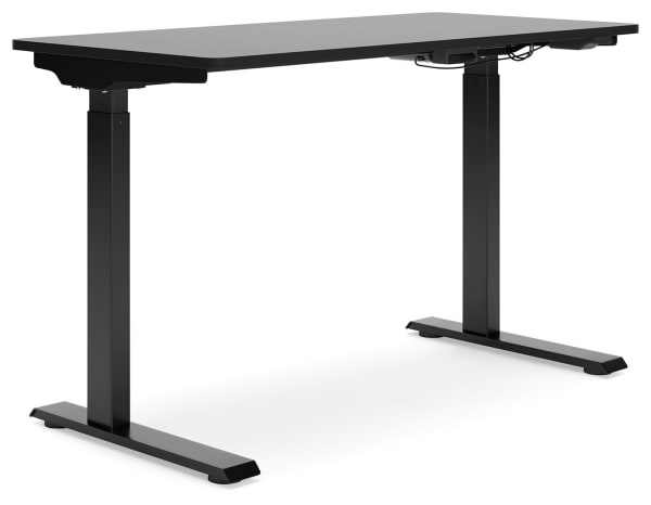 Lynxtyn - Black - Adjustable Height Desk