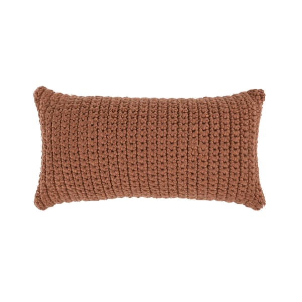 Performance Prism - 14" x 26" Pillow - Rust/Orange