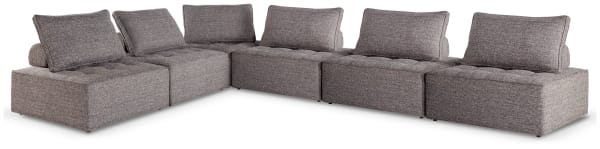 Bree Zee - Brown - 6-Piece Outdoor Modular Seating