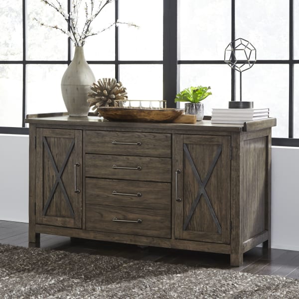 Sonoma Road - Small Credenza - Light Brown