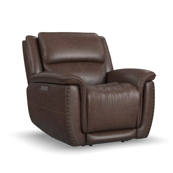 Beau - Power Recliner With Power Headrest - Sable