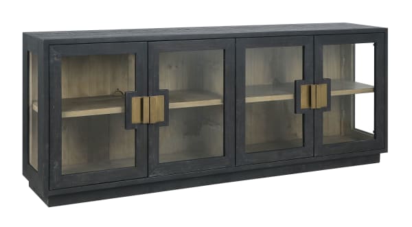 Larson - 4 Door Sideboard - Black
