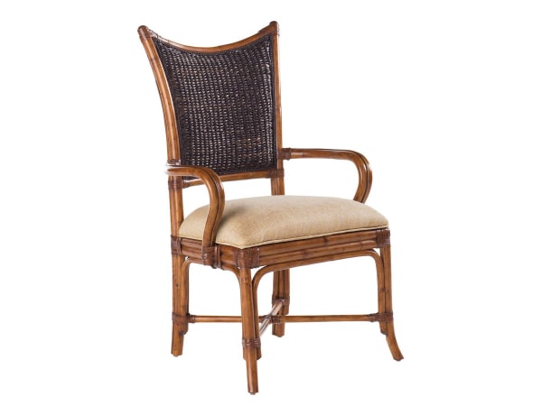 Island Estate - Mangrove Arm Chair - Dark Brown