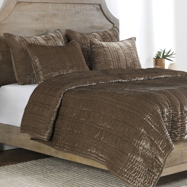 Seville - King Quilt Collection - Desert Taupe