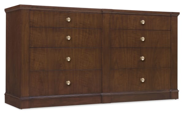 Archives - Eight-Drawer Dresser - Dark Brown