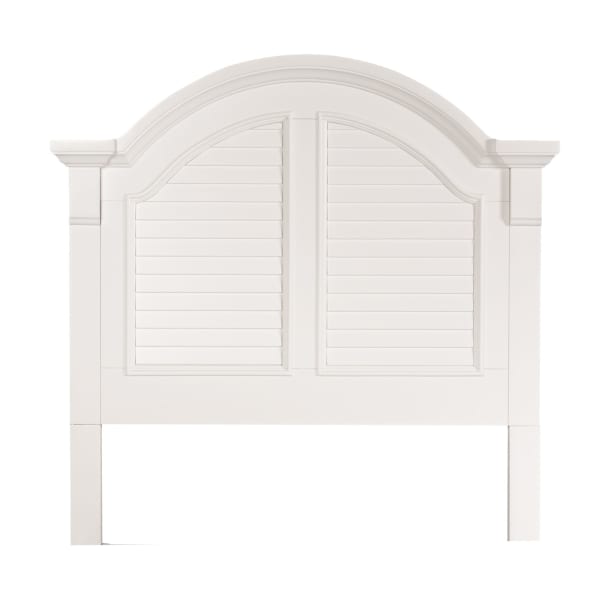 Summer House - Full Panel Headboard - White