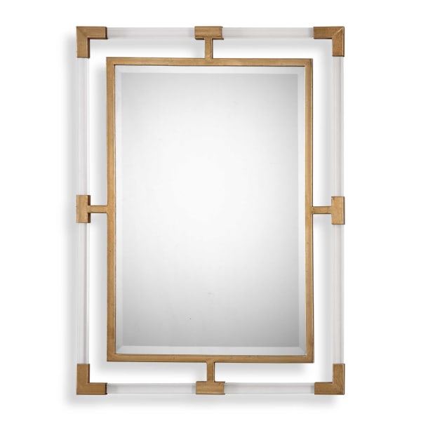 Balkan - Modern Wall Mirror - Gold