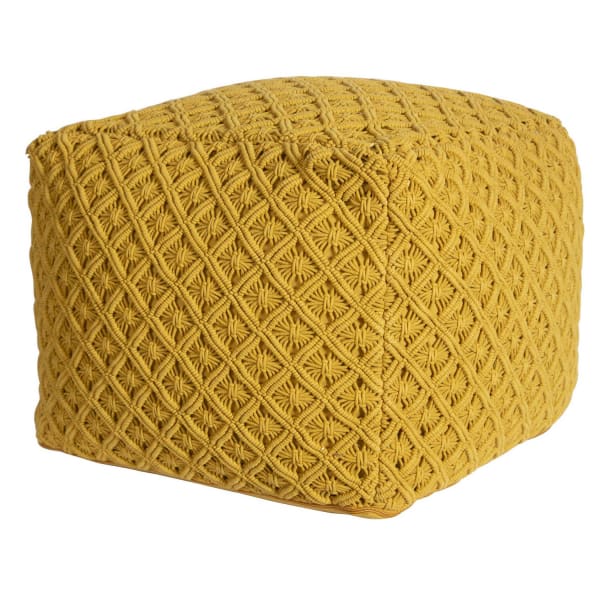 Feeling Knotty - Pouf - Dandelion