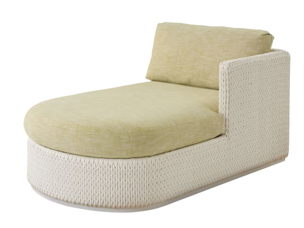 Ocean Breeze Promenade - Raf Chaise - White / Beige