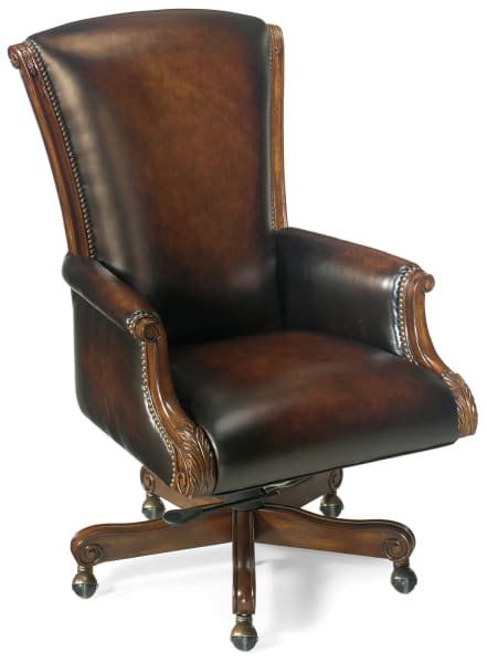 EC - Samuel Executive Swivel Tilt Chair - Dark Brown