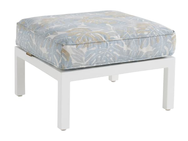 Island Classic - Ottoman - Blue