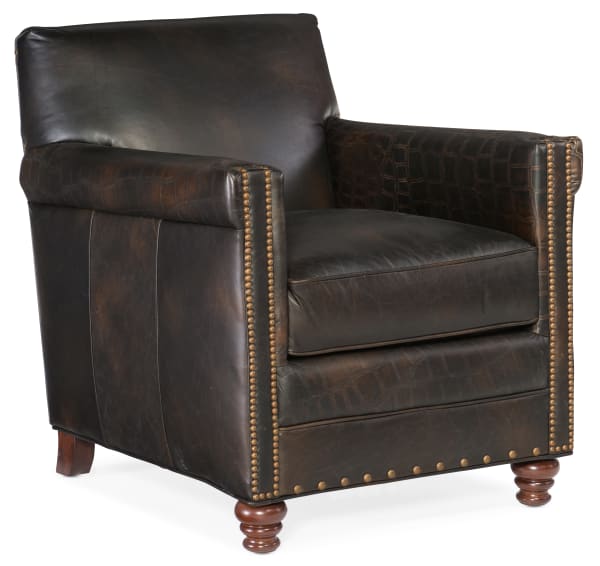 CC - Potter Club Chair - Dark Brown