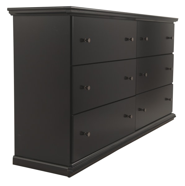 Maribel - Black - Six Drawer Dresser