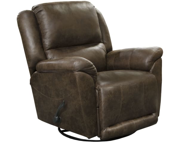 Cole - Chaise Swivel Glider Recliner - Mink - 42'
