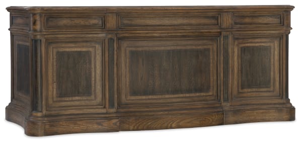 Hill Country - St. Hedwig Executive Desk - Dark Brown