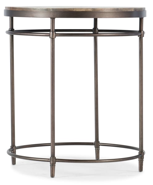 Saint Armand - Round End Table - Light Brown