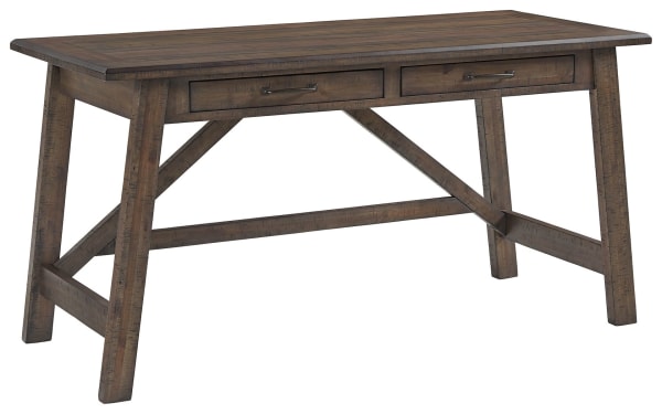 Johurst - Grayish Brown - Home Office Large Leg Desk