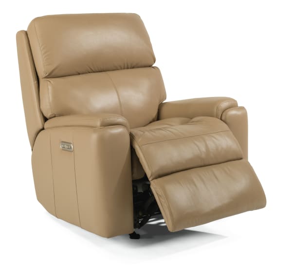 Rio - Power Rocking Recliner - Power Headrest - Leather