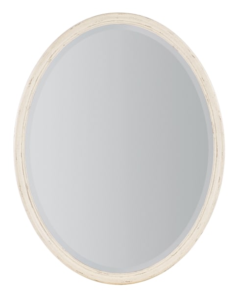 Americana - Oval Mirror - White