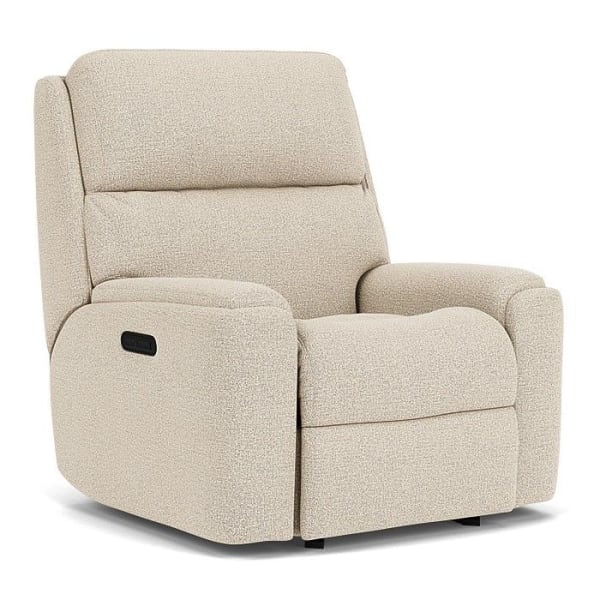 Rio - Power Recliner With Power Headrest - Beige