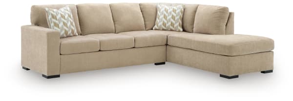 Bridgepoint - 2-Piece Sleeper Sectional With RAF Corner Chaise - Almond