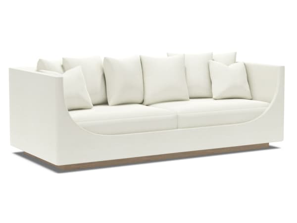 Artistica Upholstery - Claudette Sofa - White