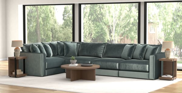Remington - 5 Piece Modular Sectional - Pine