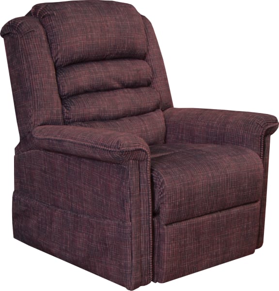 Soother - Power Lift Recliner - Wine - 43'