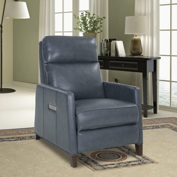 James - Power Recliner With Power Recline, Power Headrest, Power Lumbar (Zero Gravity) - Flint