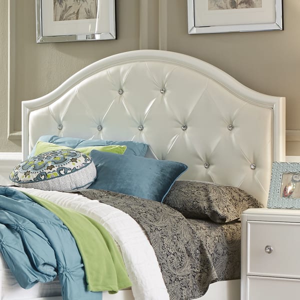 Stardust - Twin Panel Headboard - White
