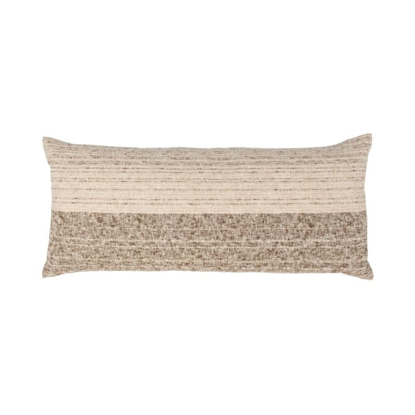 Equilibrium - Beryl Pillow 16' x 36' - Cocoa Brown