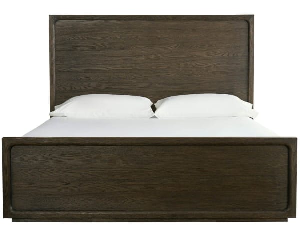 Modern - King Panel Bed - Sable