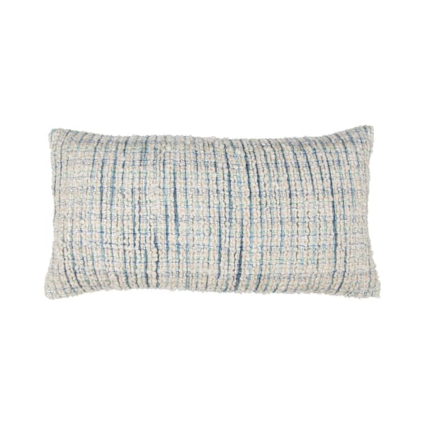 Equilibrium - Trona Pillow 14' x 26' - Blue/Ivory
