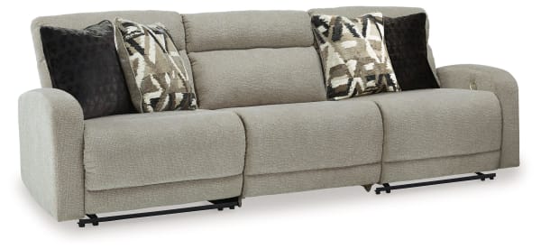 Colleyville - Stone - 3-Piece Power Reclining Sectional
