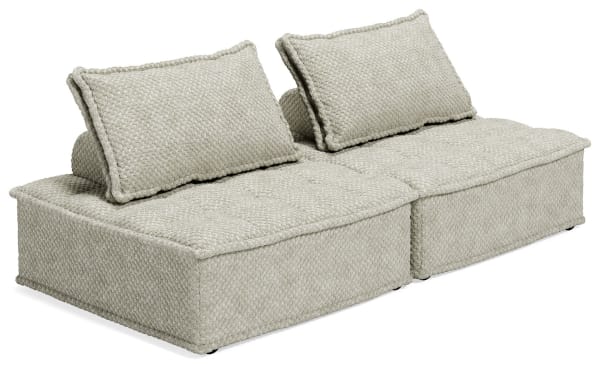 Bales - Taupe - 2-Piece Modular Seating