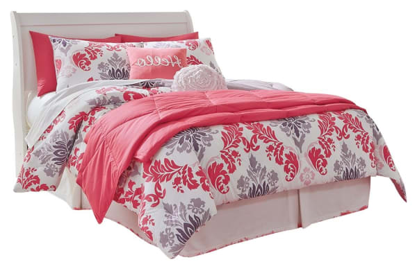 Anarasia - White - Full Sleigh Headboard